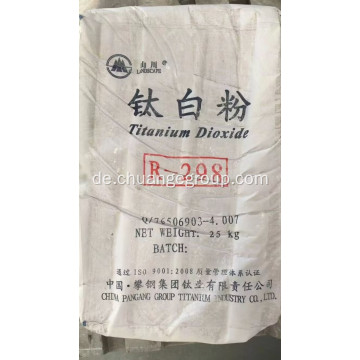 Titan -Dioxid Rutil R298 Innen- oder Außenbeschichtungen